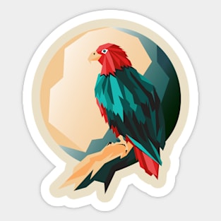 Morning Eagle Sticker